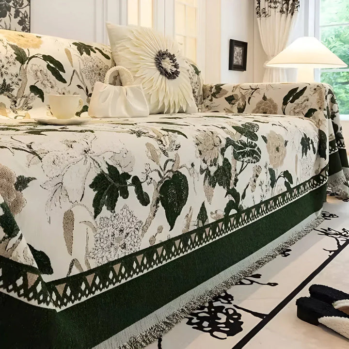 Sofabezug Chenille Jacquard Wendbar