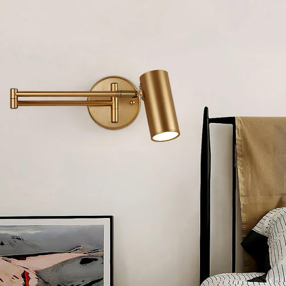 Wandleuchte – Moderne Nachttischlampe aus Eisen