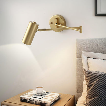Wandleuchte – Moderne Nachttischlampe aus Eisen