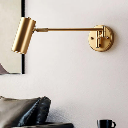 Wandleuchte – Moderne Nachttischlampe aus Eisen