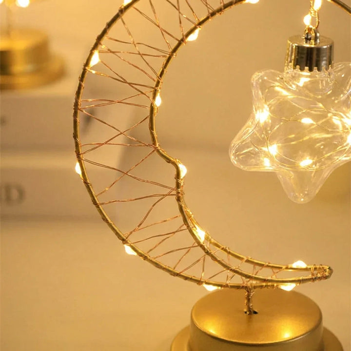 Tischlampe mit verstellbarer LED-Beleuchtung für stimmungsvolles Licht