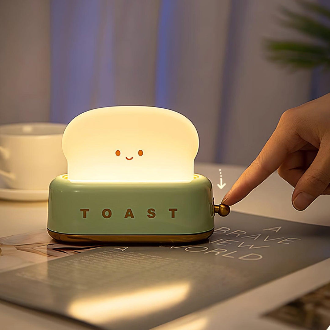 Toaster Tischlampe mit integriertem Akku