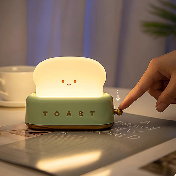 Toaster Tischlampe mit integriertem Akku
