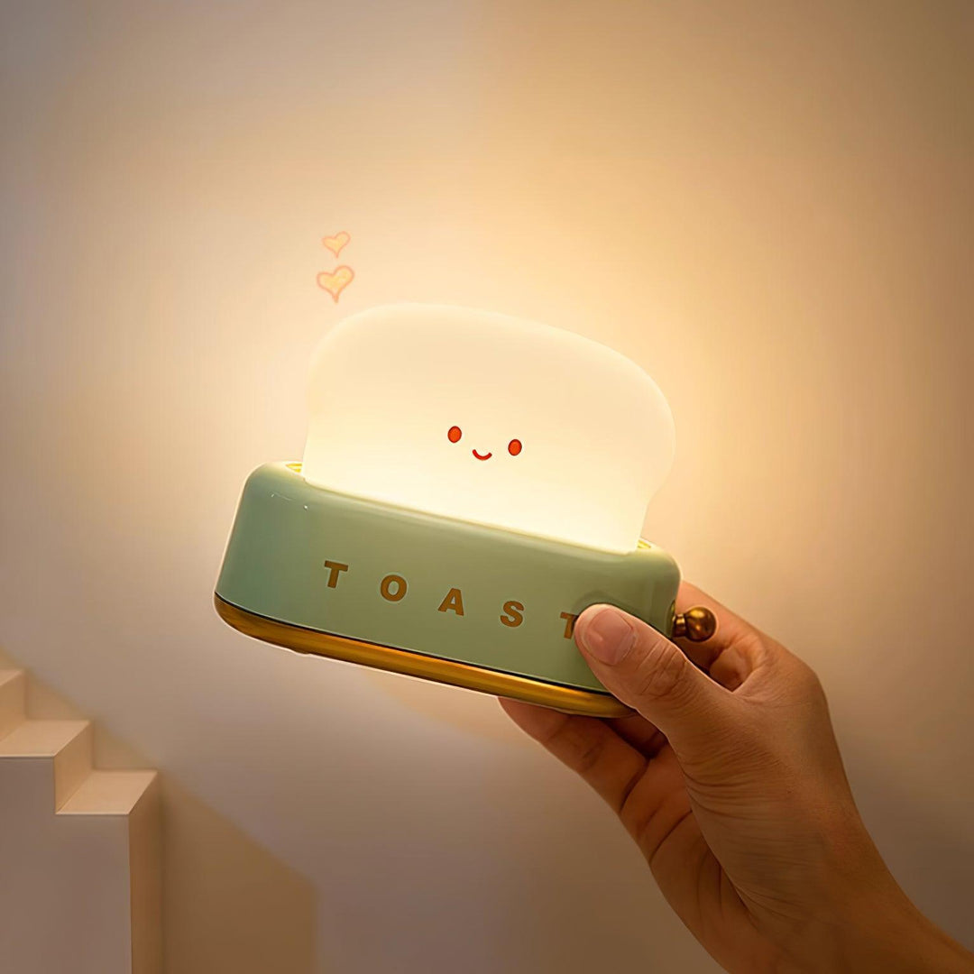 Toaster Tischlampe mit integriertem Akku