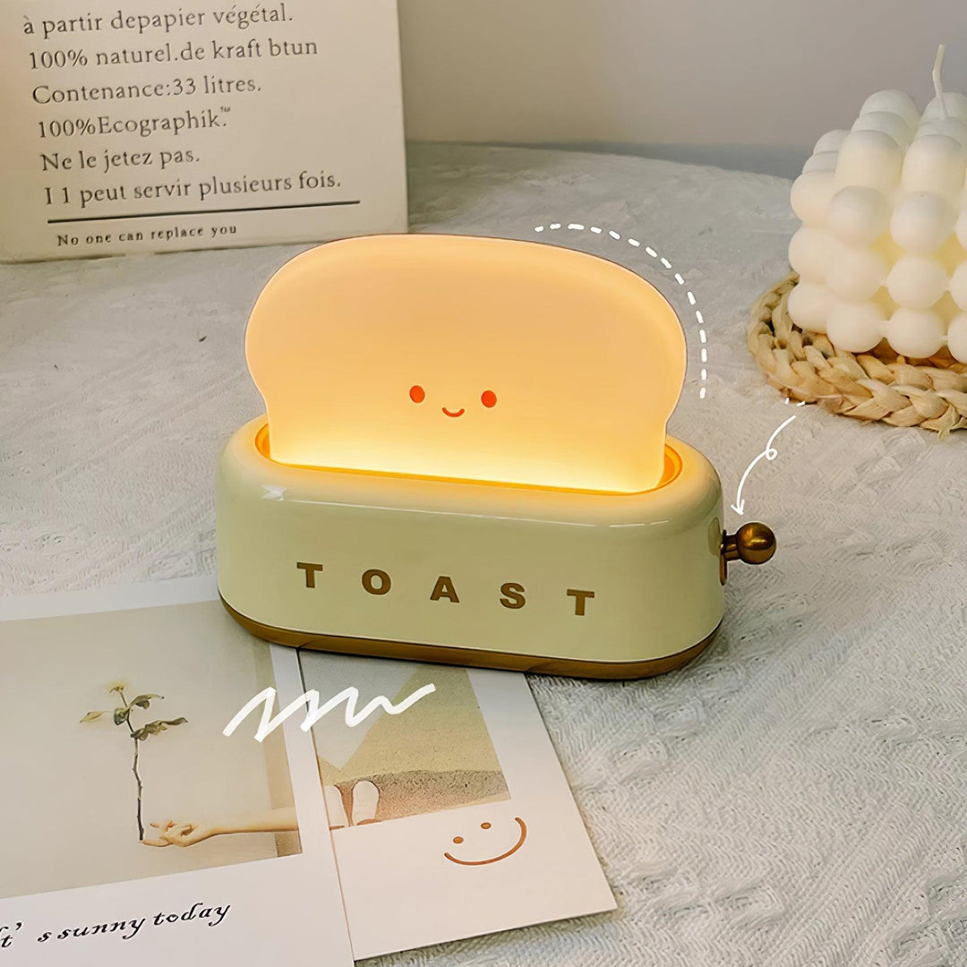 Toaster Tischlampe mit integriertem Akku