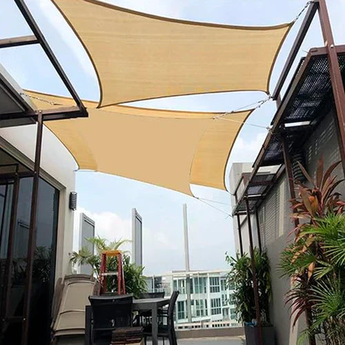 Wetterfestes Sonnensegel mit UV-Schutz für Garten & Terrasse
