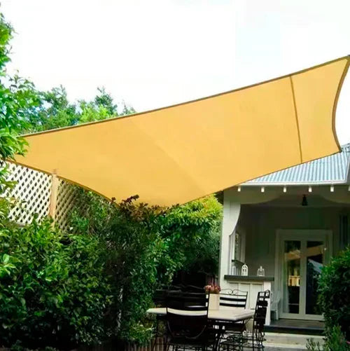Wetterfestes Sonnensegel mit UV-Schutz für Garten & Terrasse