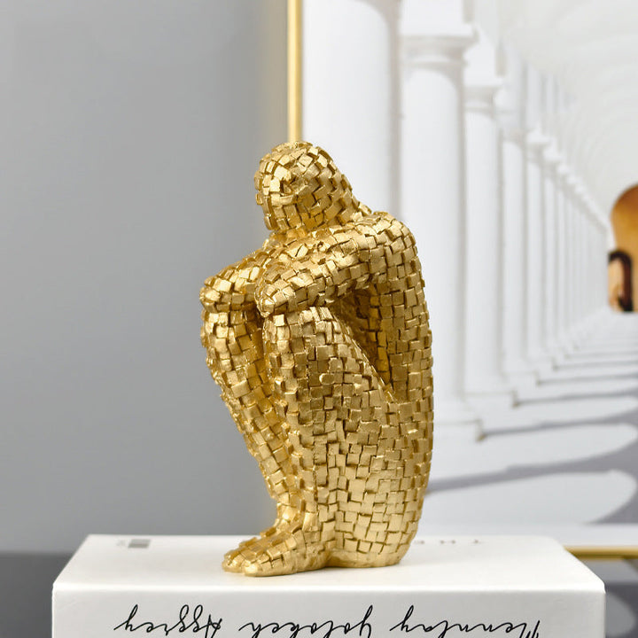 Dekorative Buchstütze Aus Kunstharz Für Regale