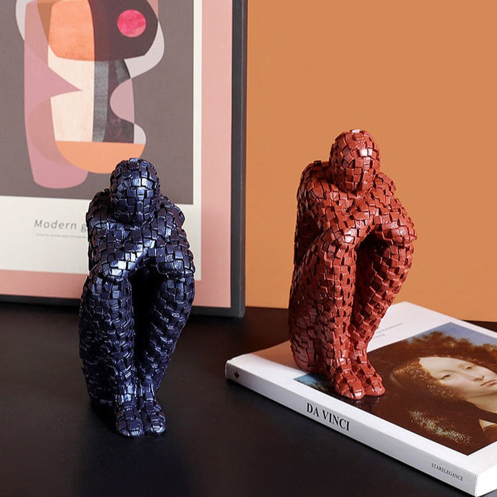 Dekorative Buchstütze Aus Kunstharz Für Regale