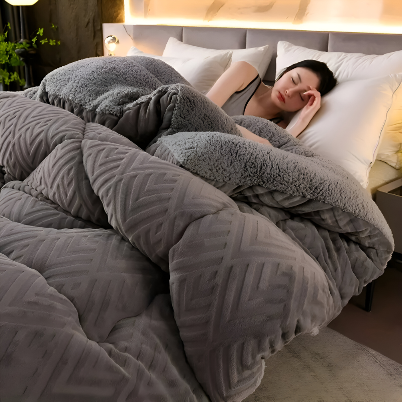 Fleece Bettdecke – Doppelseitiges Plaid für alle Jahreszeiten