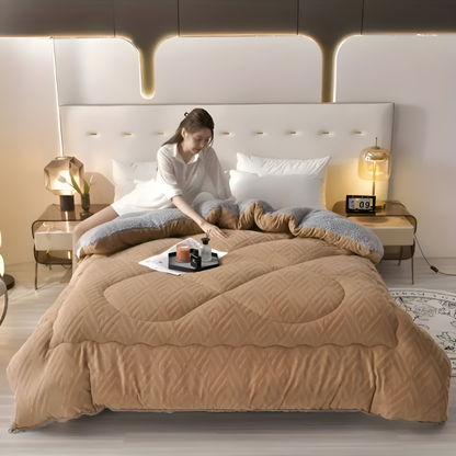 Fleece Bettdecke – Doppelseitiges Plaid für alle Jahreszeiten