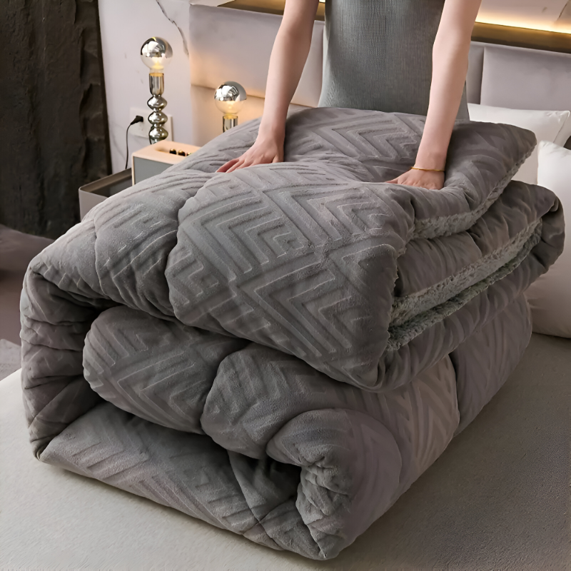 Fleece Bettdecke – Doppelseitiges Plaid für alle Jahreszeiten