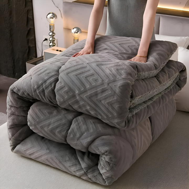 Fleece Bettdecke – Doppelseitiges Plaid für alle Jahreszeiten