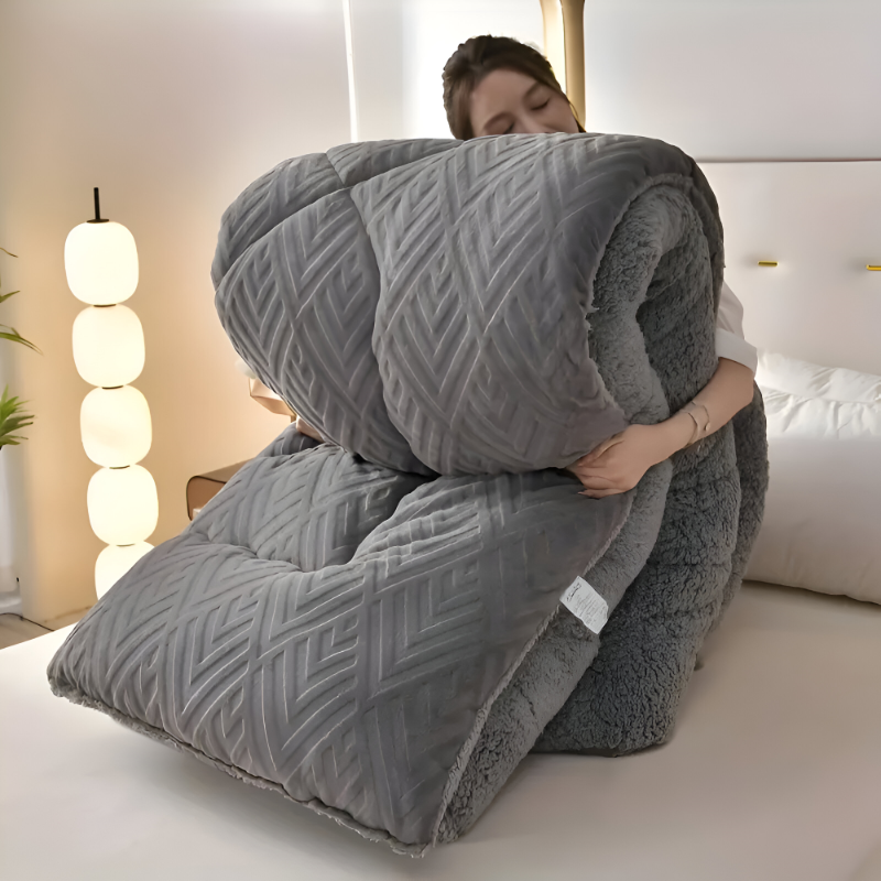 Fleece Bettdecke – Doppelseitiges Plaid für alle Jahreszeiten
