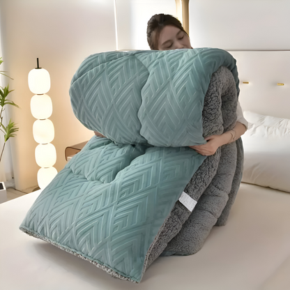 Fleece Bettdecke – Doppelseitiges Plaid für alle Jahreszeiten