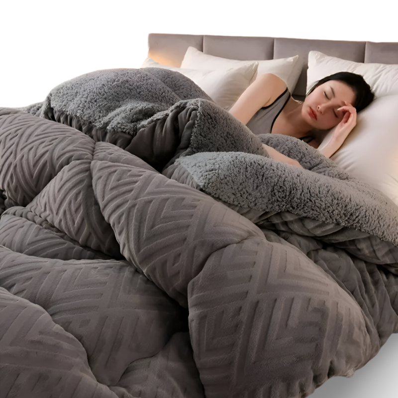Fleece Bettdecke – Doppelseitiges Plaid für alle Jahreszeiten