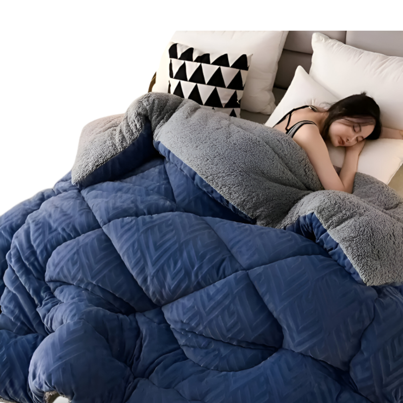 Fleece Bettdecke – Doppelseitiges Plaid für alle Jahreszeiten