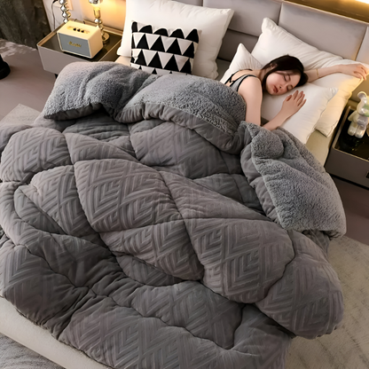 Fleece Bettdecke – Doppelseitiges Plaid für alle Jahreszeiten