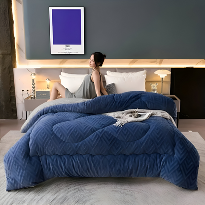 Fleece Bettdecke – Doppelseitiges Plaid für alle Jahreszeiten