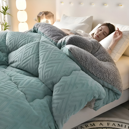 Fleece Bettdecke – Doppelseitiges Plaid für alle Jahreszeiten