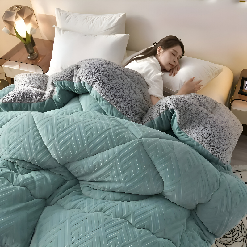Fleece Bettdecke – Doppelseitiges Plaid für alle Jahreszeiten