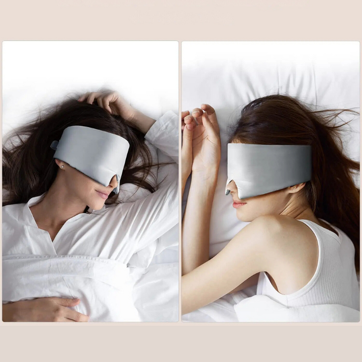 Verdunkelnde Schlafmaske für Damen mit verstellbarem Band