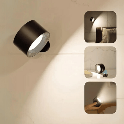Kabellose LED-Wandleuchte mit Touch-Steuerung & magnetischer Halterung