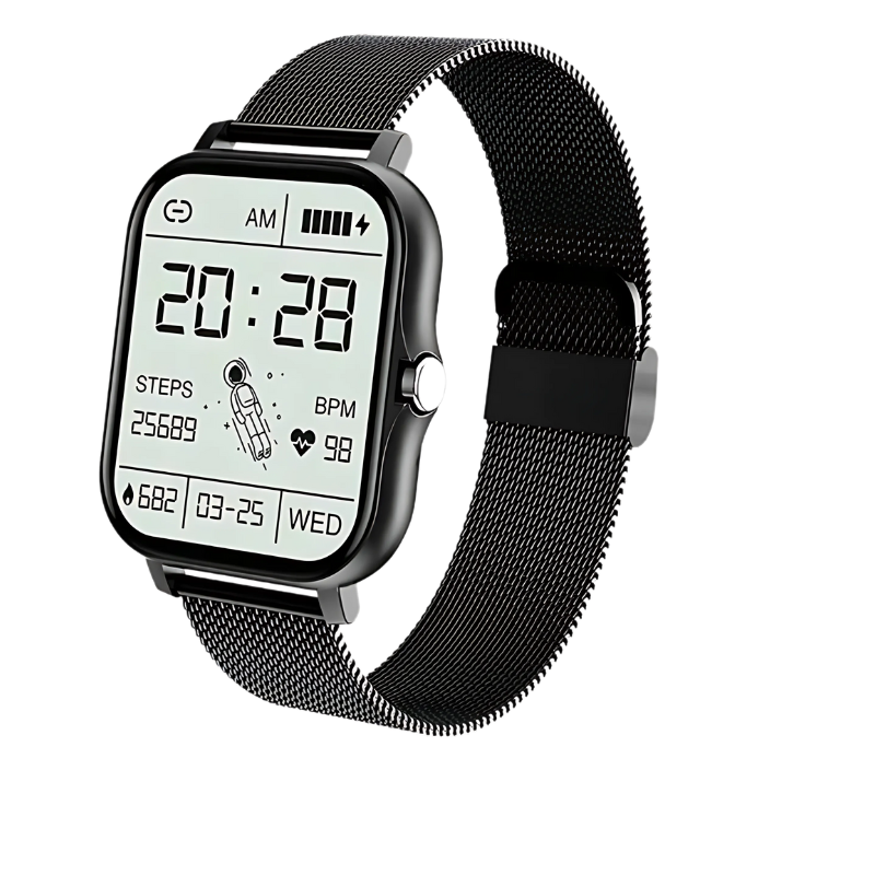 Multifunktionale Smartwatch | Gesundheitsmonitor, Bluetooth, wasserdicht, Schlafüberwachung