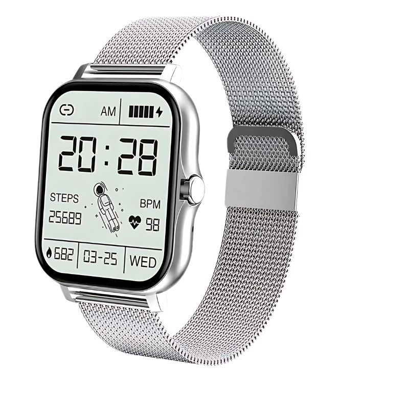 Multifunktionale Smartwatch | Gesundheitsmonitor, Bluetooth, wasserdicht, Schlafüberwachung