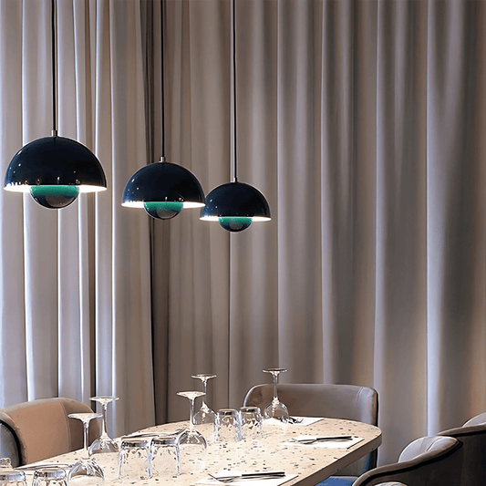 Pendelleuchte im Blumentopf-Design