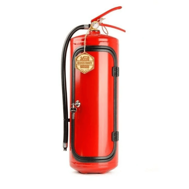 Einzigartige Geheimnisträger im Feuerlöscherkonzept