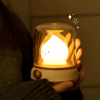 Dimmbare Nachtlampe mit Wiederaufladbarem Akku