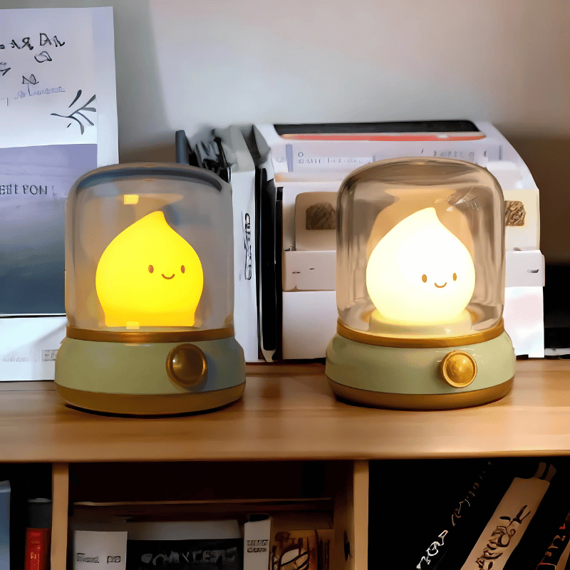 Dimmbare Nachtlampe mit Wiederaufladbarem Akku