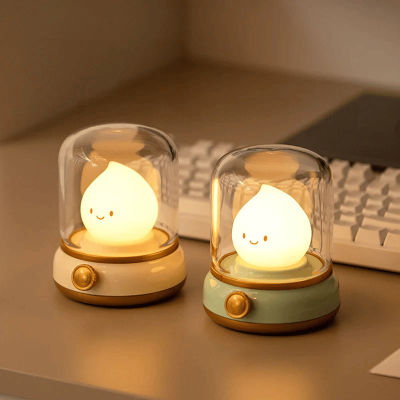 Dimmbare Nachtlampe mit Wiederaufladbarem Akku