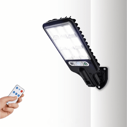 Solarbetriebene LED-Beleuchtung für den Außenbereich