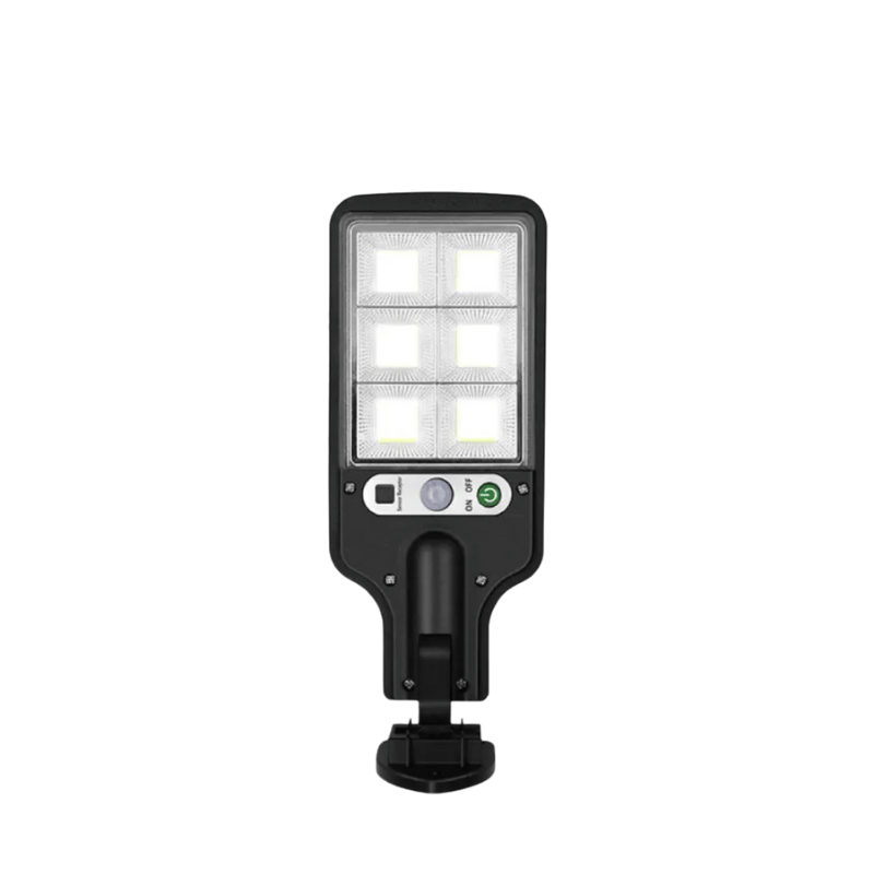 Solarbetriebene LED-Beleuchtung für den Außenbereich