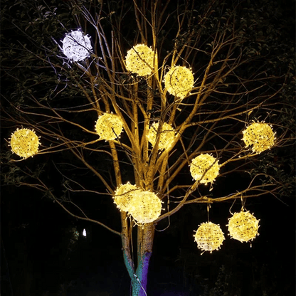 Wasserdichte LED-Lichtdeko-Kugeln für drinnen und draußen