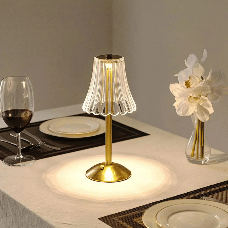Vintage-Design Kabellose LED-Tischlampe