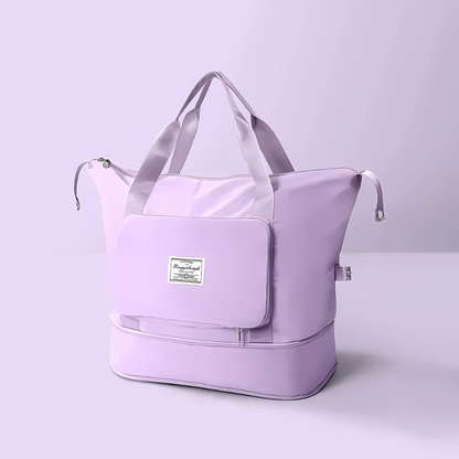 Praktische und kompakte faltbare Reisetasche
