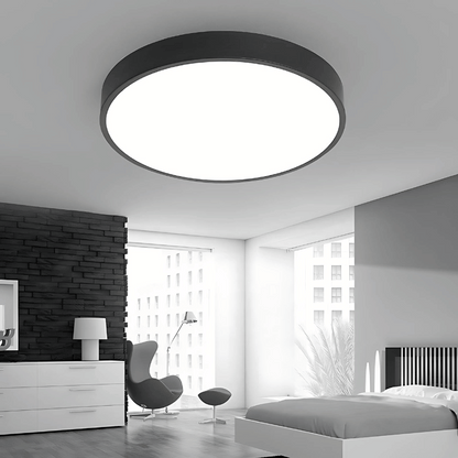 Modernes LED-Deckenlicht Rund & Flach