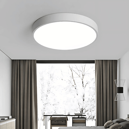 Modernes LED-Deckenlicht Rund & Flach