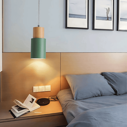 Metall Holz Moderne Pendelleuchte für Ihr Zuhause