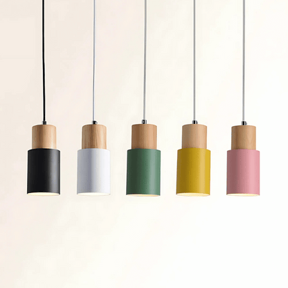 Metall Holz Moderne Pendelleuchte für Ihr Zuhause