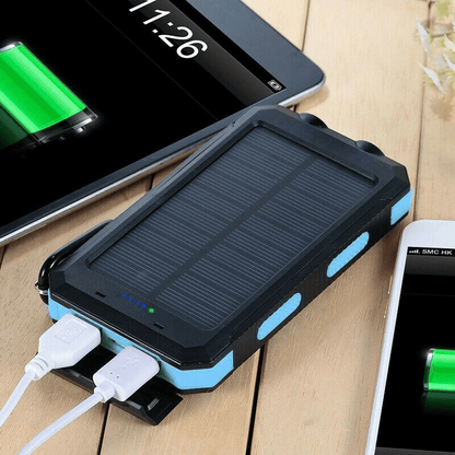 Wasserdichtes Solar-Ladegerät mit zwei USB-Anschlüssen