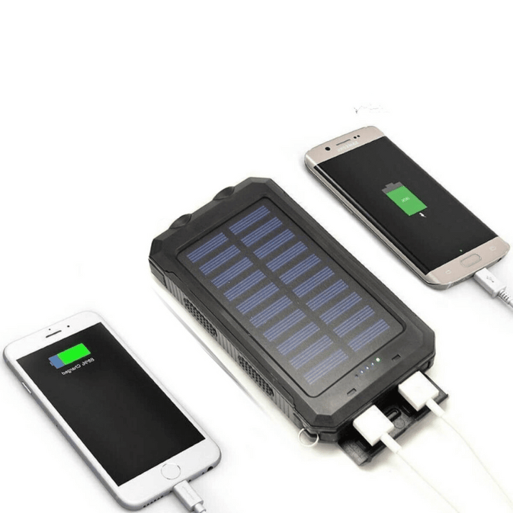 Wasserdichtes Solar-Ladegerät mit zwei USB-Anschlüssen