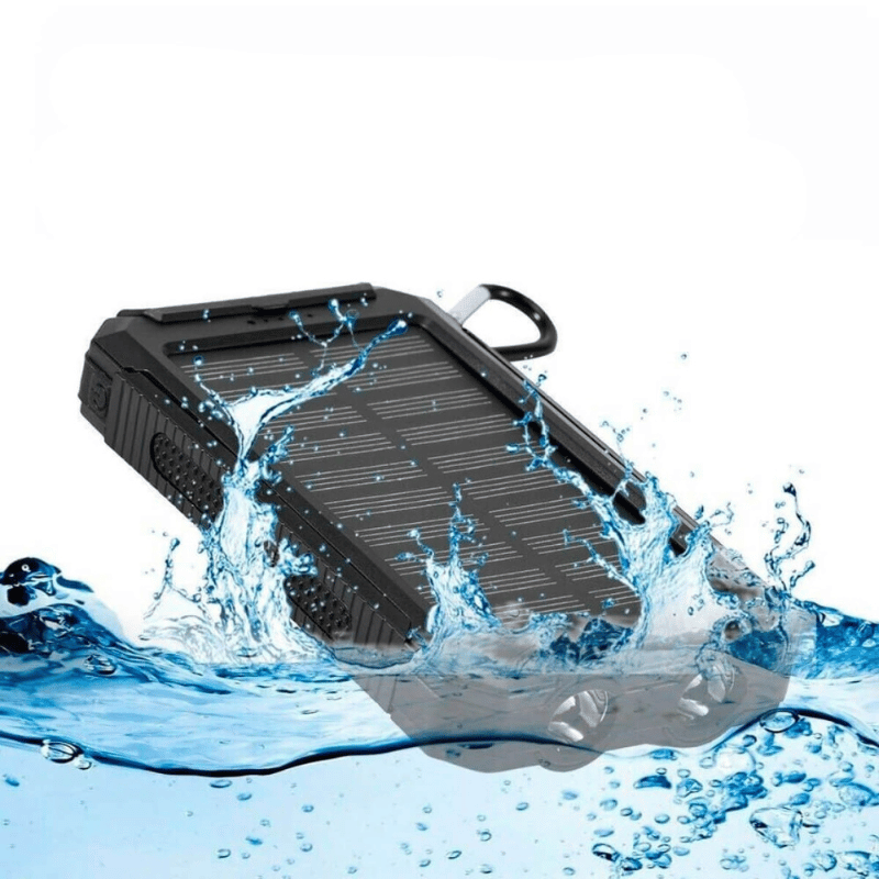 Wasserdichtes Solar-Ladegerät mit zwei USB-Anschlüssen
