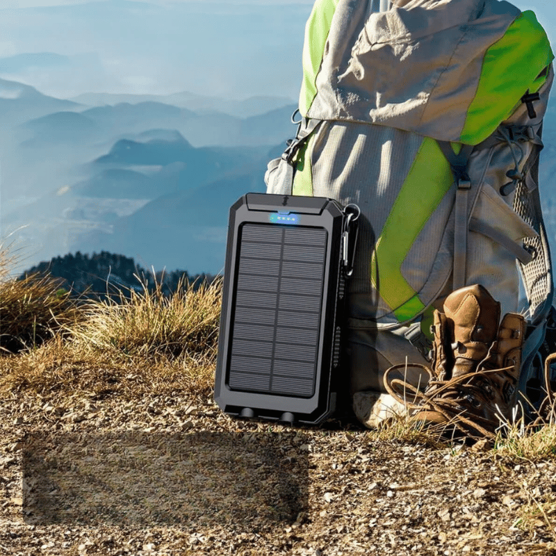 Wasserdichtes Solar-Ladegerät mit zwei USB-Anschlüssen