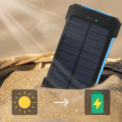 Wasserdichtes Solar-Ladegerät mit zwei USB-Anschlüssen