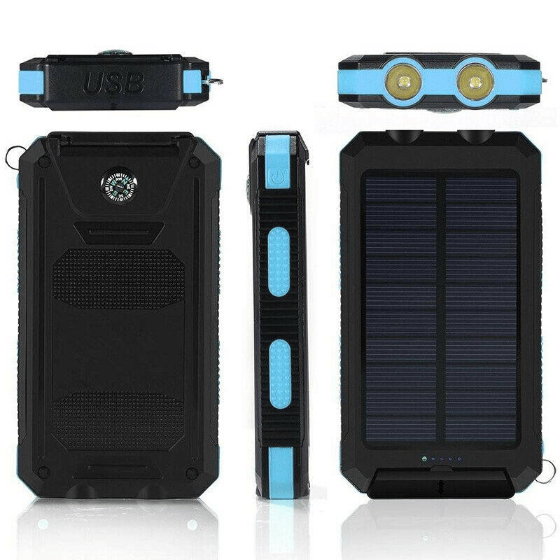 Wasserdichtes Solar-Ladegerät mit zwei USB-Anschlüssen