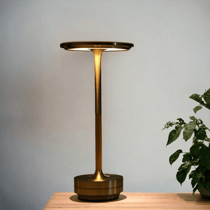 Schnurlose LED-Tischlampe mit Touch-Dimmung - Wiederaufladbare Designerlampe